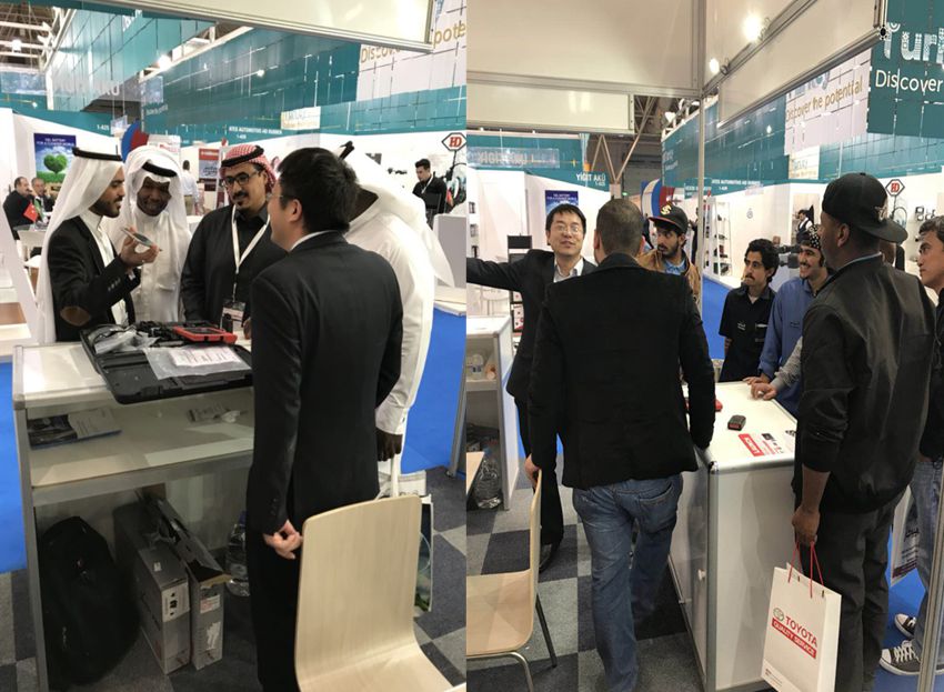 Launch in the Automechanika Riyadh 2018 and Autoexpo 2018