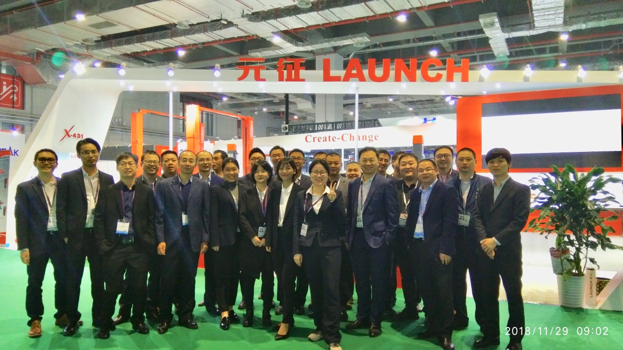 Launch had been joining in Automechanika Shanghai in successive 14 years