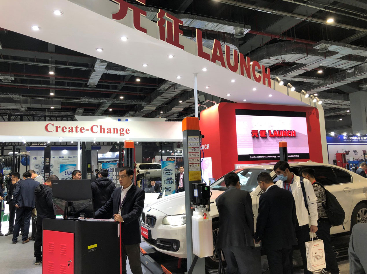 Launch had been joining in Automechanika Shanghai in successive 14 years