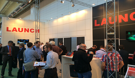 LAUNCH released golo in Europe, automechanika 2014