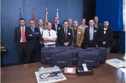 Delivery of CRP129 to Spanish State Security Force