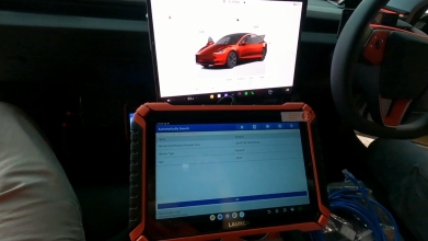 How to Enter TESLA Service Mode Using X-431 PAD9 LINK