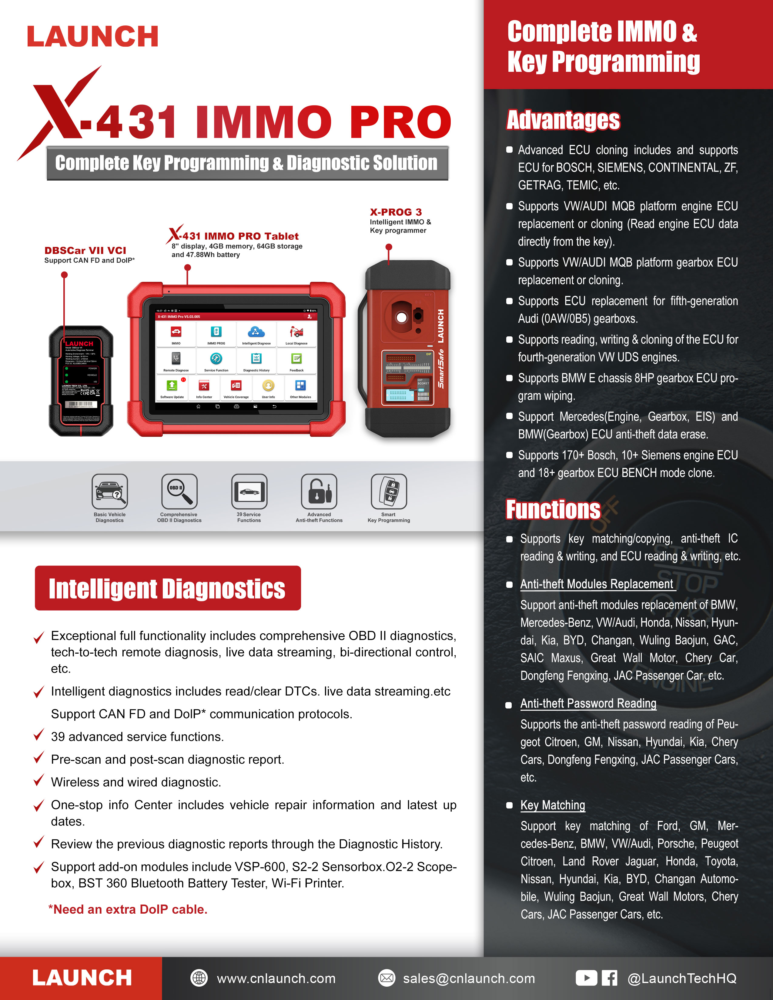 X-431 IMMO PRO